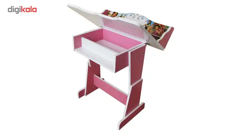 میز و صندلی تحریر کودک مدل دختر گیسو کمد