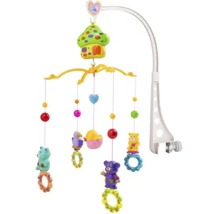 آویز تخت موزیکال کودک مدل  Happy Baby Toys Parrot