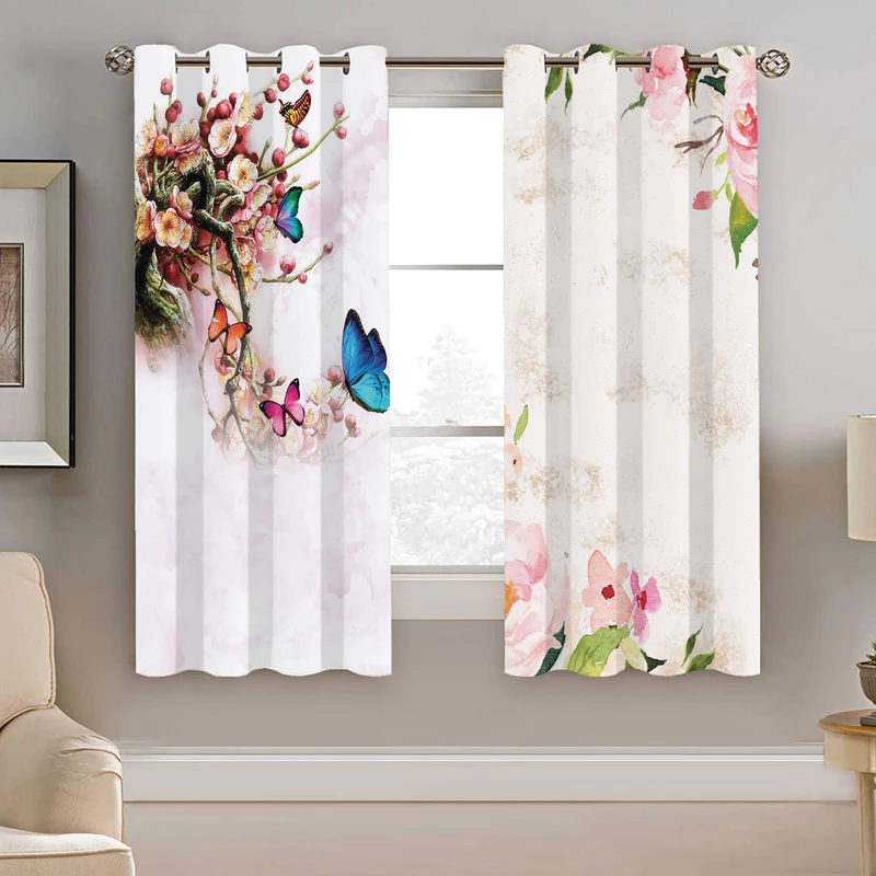 پرده نیروانا طرح گل مدل هازان کد 8820سایز 140×200 سانتی متر