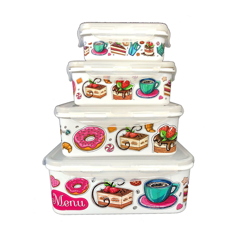 ظرف نگهدارنده مدل 22 مجموعه 4 عددی