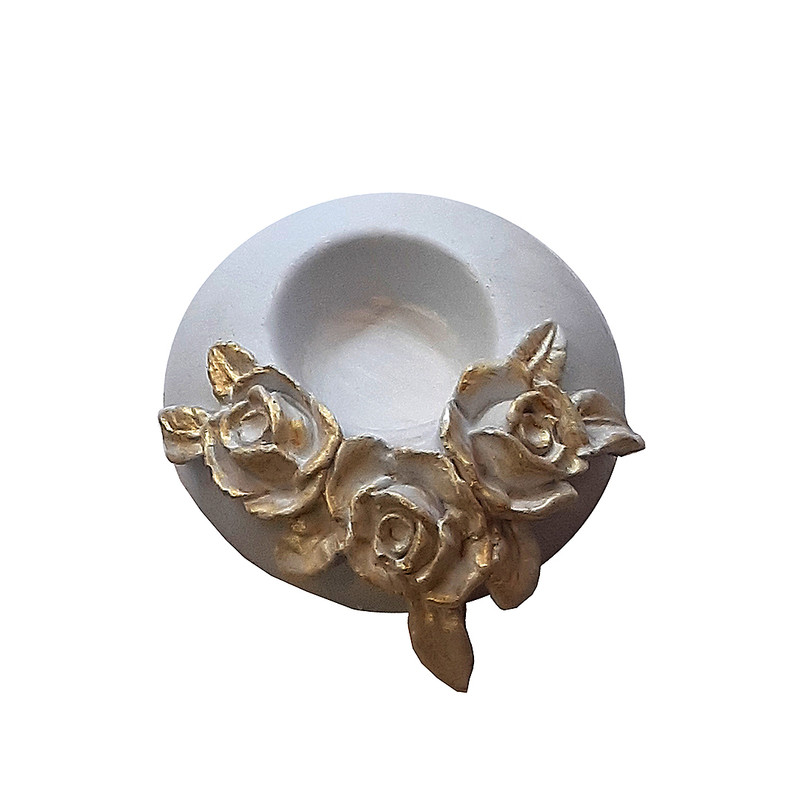 مجموعه ظروف هفت سین 10 پارچه مدل گل رز برجسته