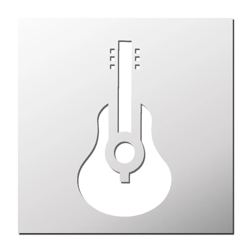   شابلون دکو رستا مدل گیتار کد S248