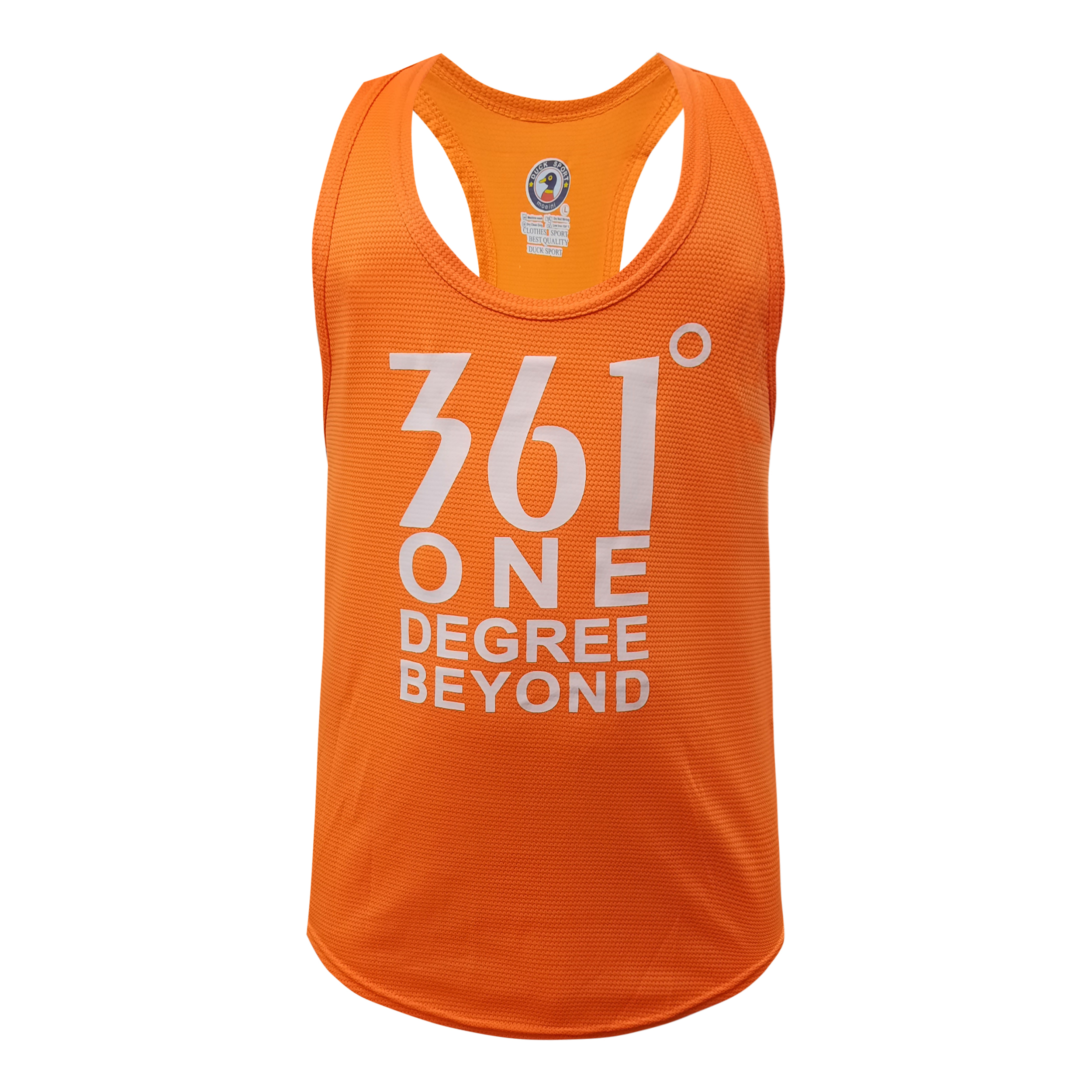 تاپ ورزشی مردانه مدل RKS کد RK-SIOR5 رنگ نارنجی