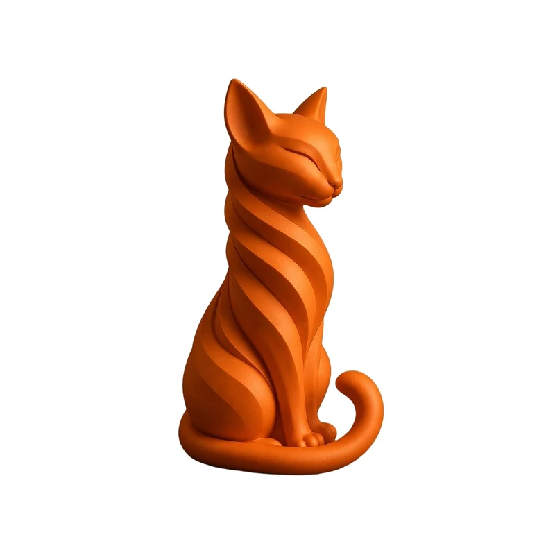 مجسمه مدل حیوانات گربه ایستاده کد FIG 