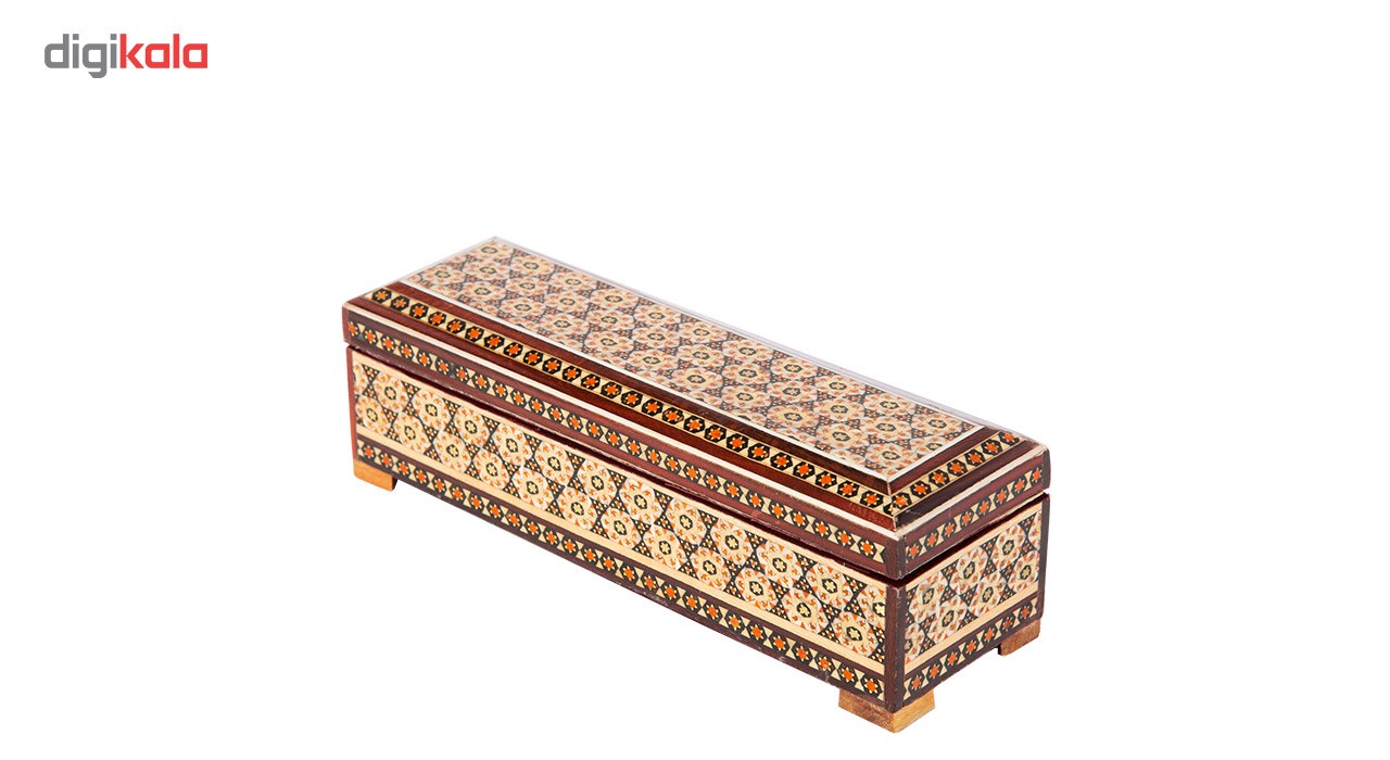 Inlay handicraft pen box of Goharan gallery, 48 La'al Model