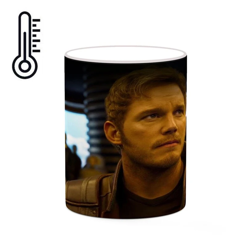 ماگ حرارتی کاکتی طرح Chris Pratt مدل mgh25636