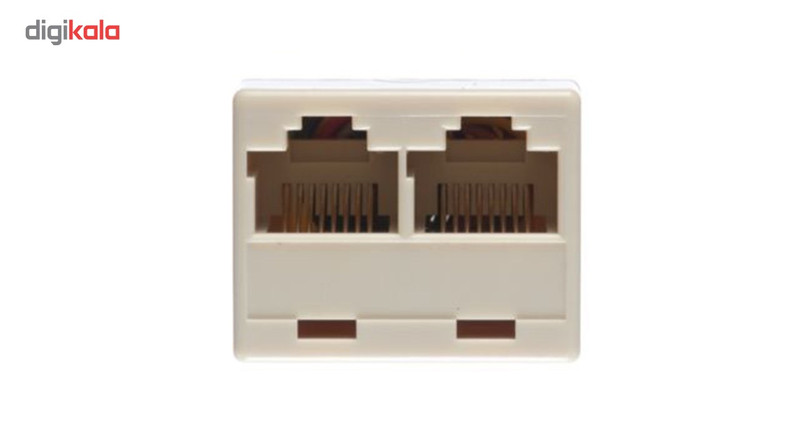 سوکت تلفن مدل تبدیل 1 به 2 خط تلفن