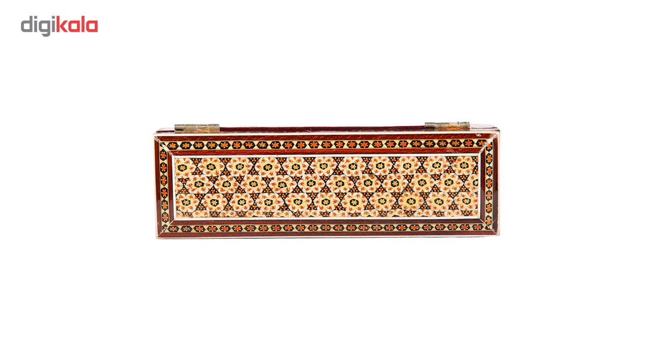 Inlay handicraft pen box of Goharan gallery, 48 La'al Model