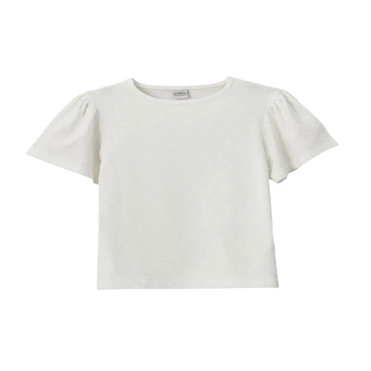 تی‌شرت آستین کوتاه دخترانه ال سی وایکیکی مدل S56465Z4