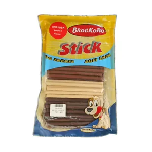 غذای تشویقی سگ بروکرو مدل stick_500 وزن ۵۰۰ گرم