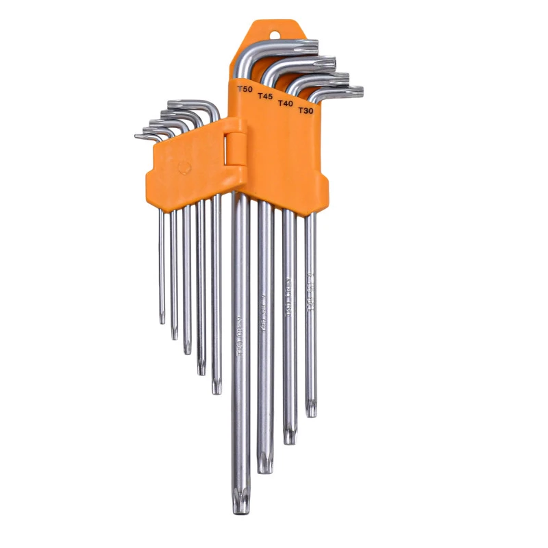 آچار آلن ستاره ای اینکو مدل H-H-K-13092 مجموعه 9 عددی