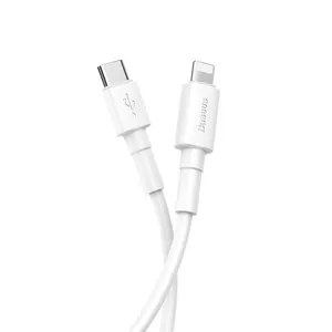 کابل تبدیل USB-C به لایتنینگ باسئوس مدل Mi طول 1 متر