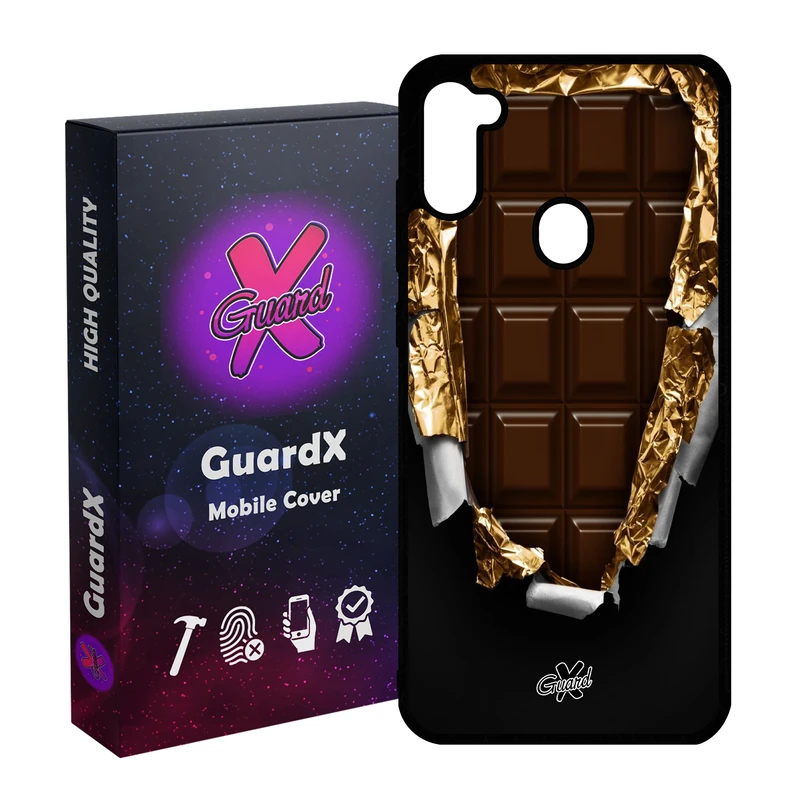 کاور گارد ایکس طرح Chocolate مدل Glass10061 مناسب برای گوشی موبایل سامسونگ Galaxy A11 / M11
