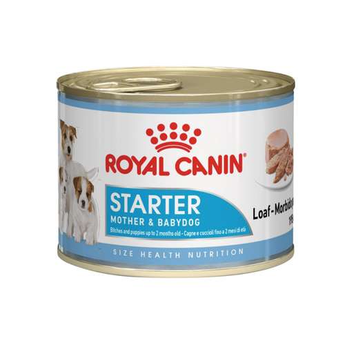 کنسرو غذای سگ رویال کنین مدل Starter Mother & Babydog وزن ۱۹۵ گرم
