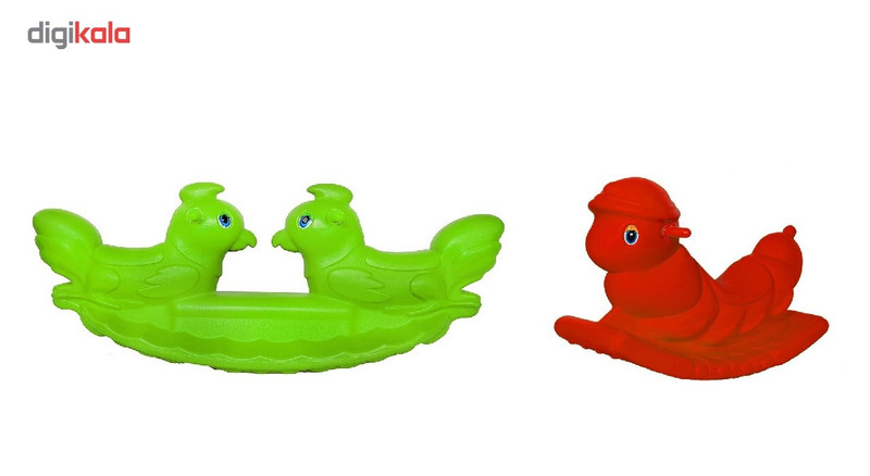 راکر کودک پارسیان تویز مدل Parrto And Catterpillar مجموعه ی 2 عدی