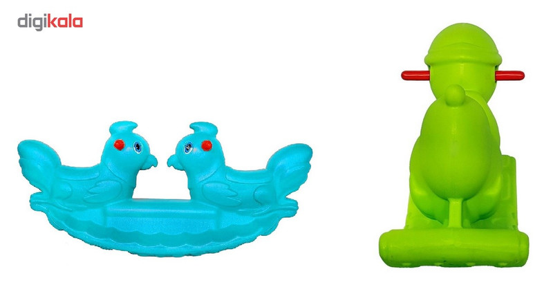 راکر کودک پارسیان تویز مدل Parrto And Catterpillar مجموعه ی 2 عدی