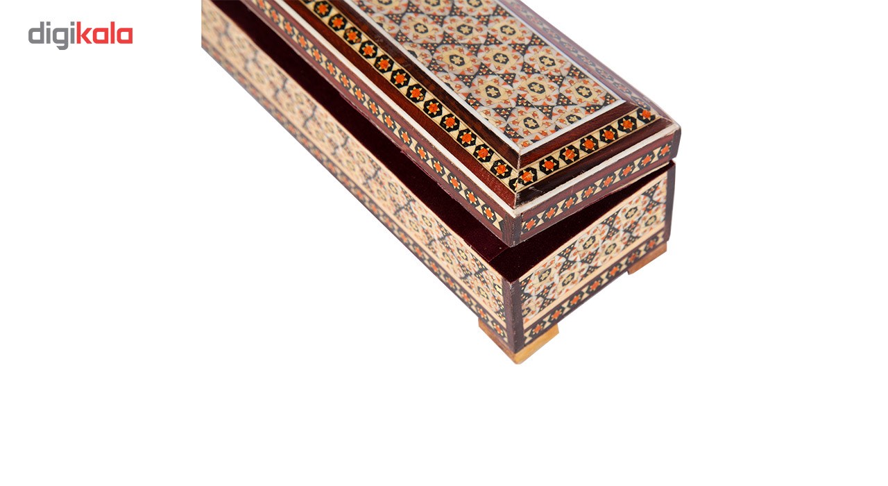 Inlay handicraft pen box of Goharan gallery, 48 La'al Model