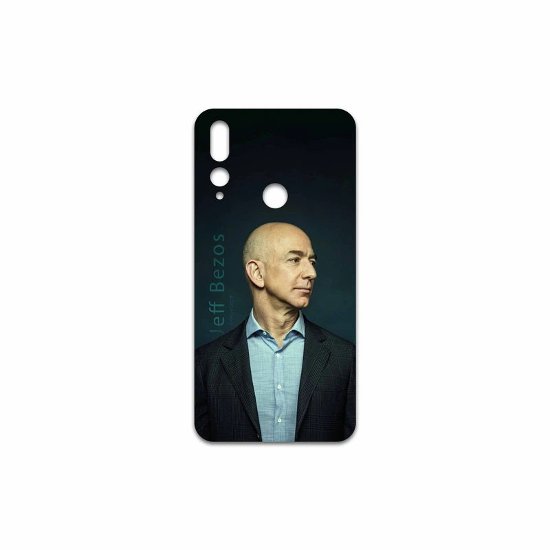 برچسب پوششی ماهوت مدل Jeff Bezos مناسب برای گوشی موبایل هوآوی Y9 Prime 2019