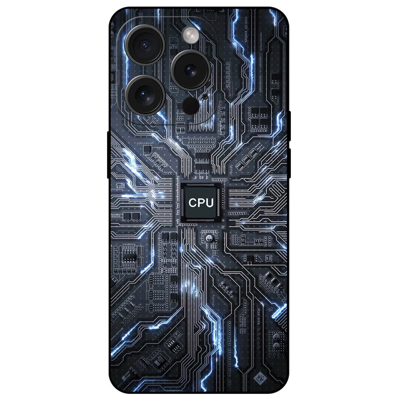 کاور مگافون طرح مدار مدل 8009 مناسب برای گوشی موبایل اپل iPhone 15 Pro   