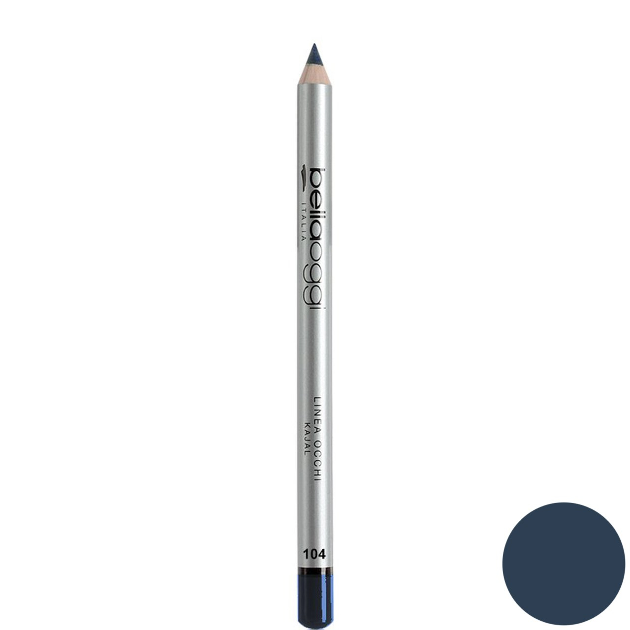 مداد چشم بلاوجی مدل LINEA OCCHI  KAJAL شماره blue kajal 104
