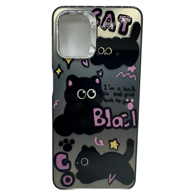 کاور کد 16طرح گربه مناسب برای گوشی موبایل سامسونگ Galaxy A14