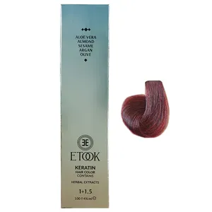 رنگ مو ایتوک شماره 4.69 حجم 100 میلی لیتر رنگ شرابی متوسط