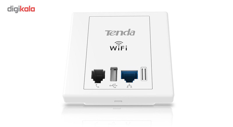 اکسس پوینت بی سیم N300 دیواری تندا مدل W6