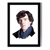 تابلو مدل دیواری طرح سریال شرلوک | Sherlock کد FD230