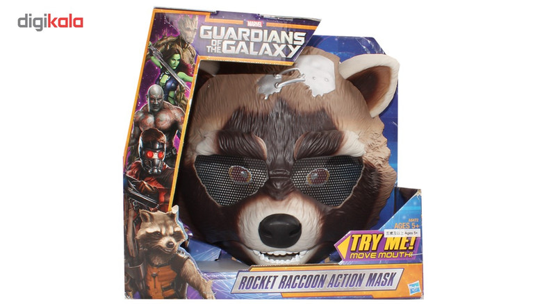 ماسک ایفای نقش طرح Rocket Raccoon مدل Guardians of the Galaxy