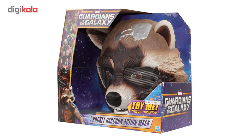 ماسک ایفای نقش طرح Rocket Raccoon مدل Guardians of the Galaxy