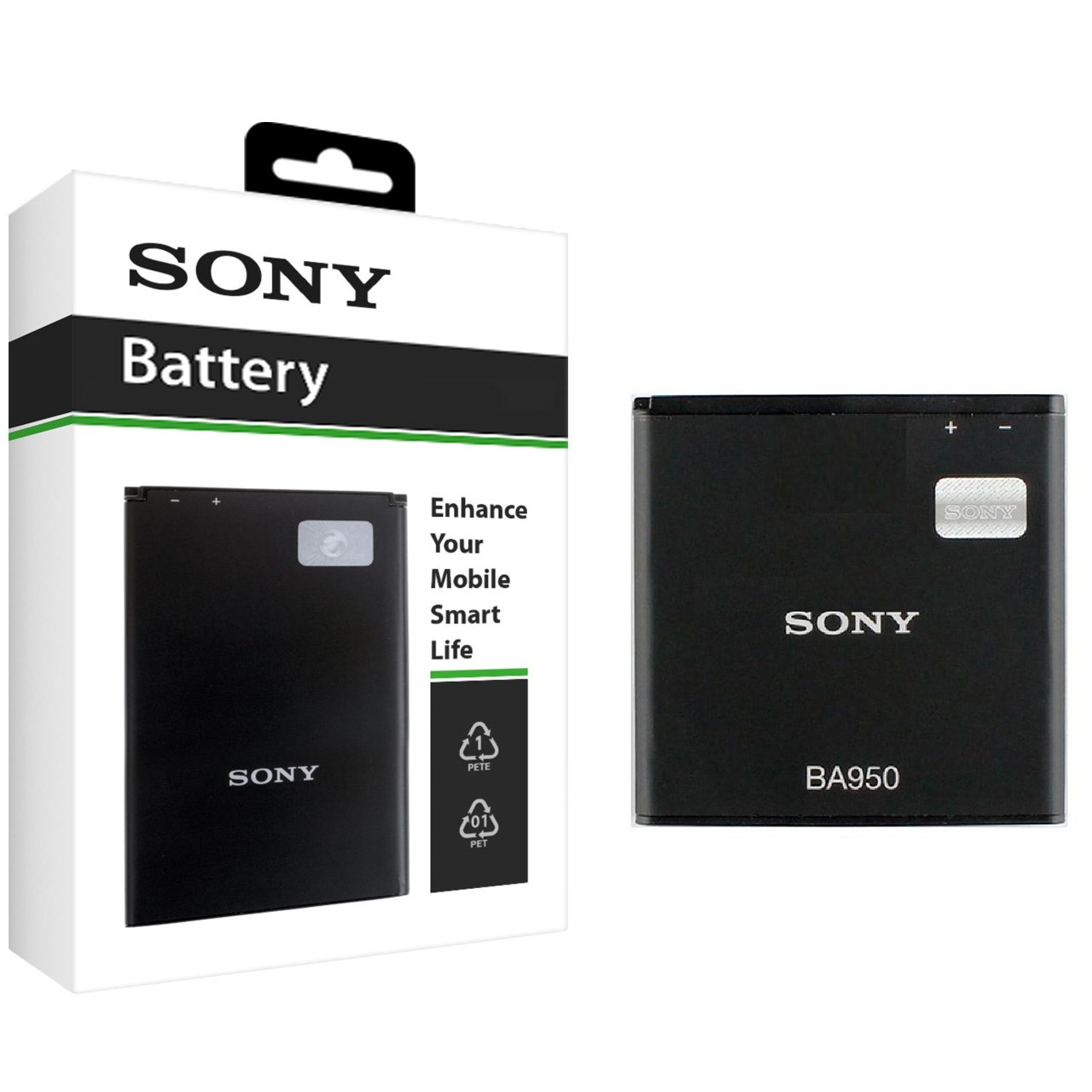 باتری موبایل سونی مدل BA950 با ظرفیت 2300mAh مناسب برای گوشی موبایل سونی Xperia ZR