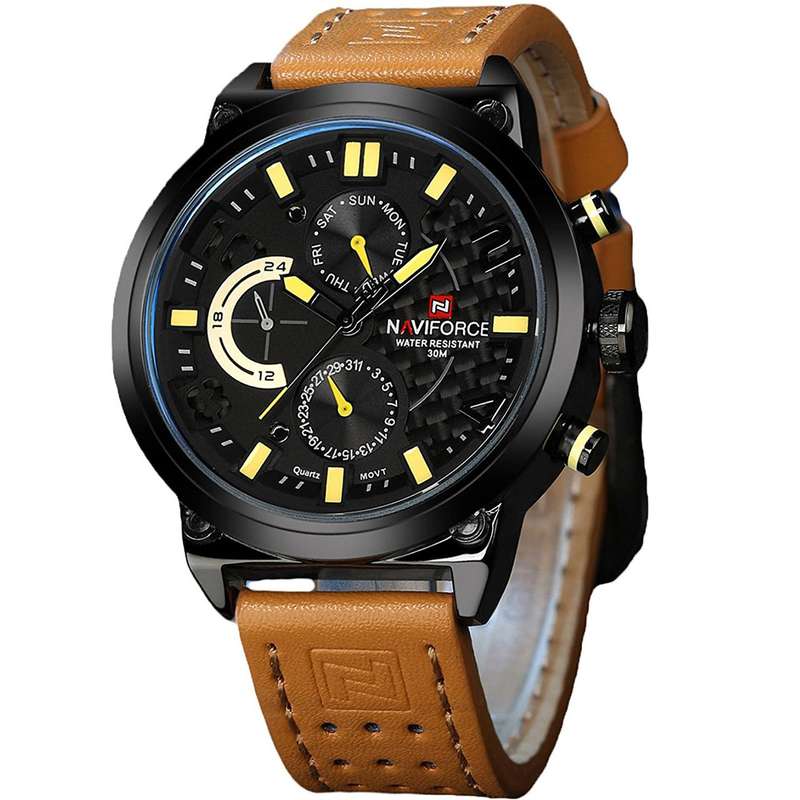 ساعت مچی عقربه ای مردانه نیوی فورس مدل NF9068L.BYBM ساعت مچی عقربه ای مردانه نیوی فورس مدل NF9068L.BYBM