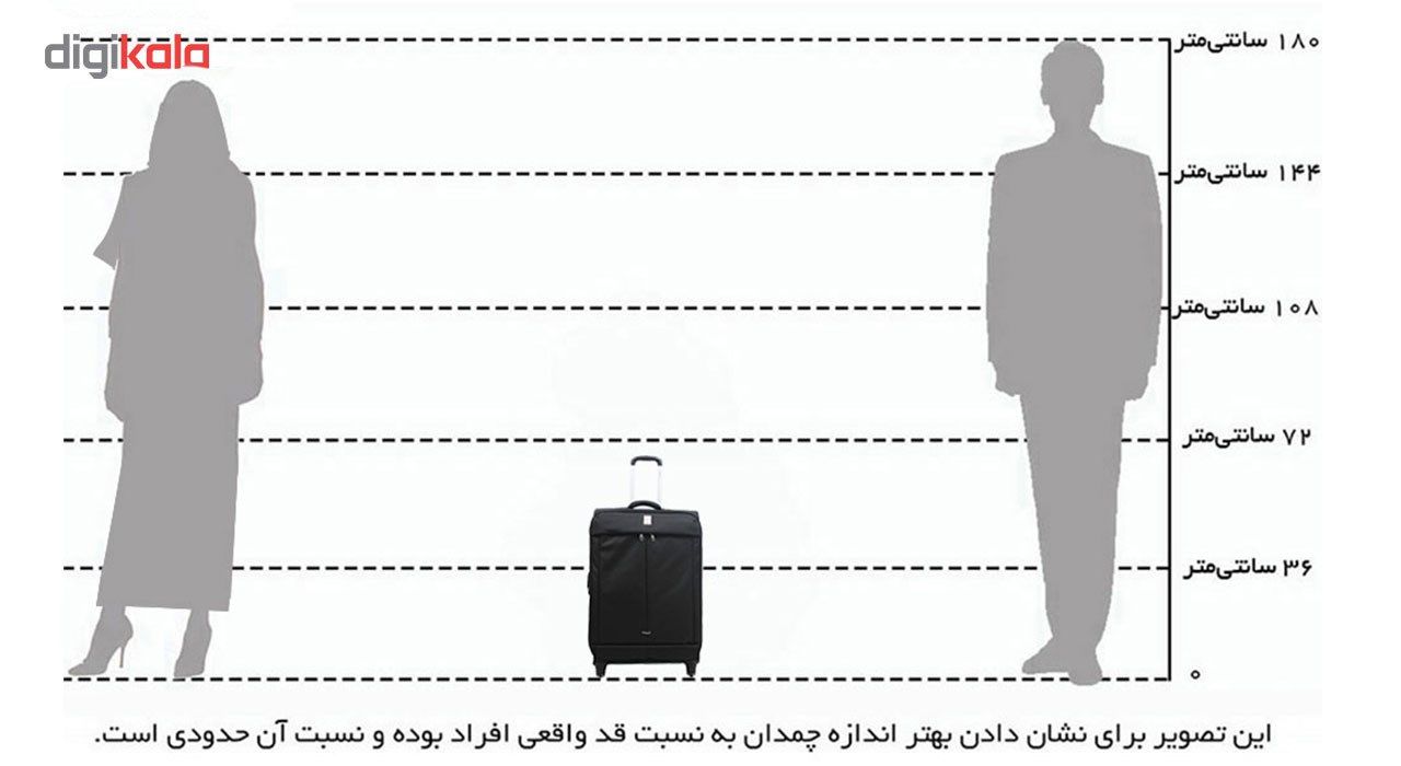 چمدان دلسی مدل Flight -  - 5