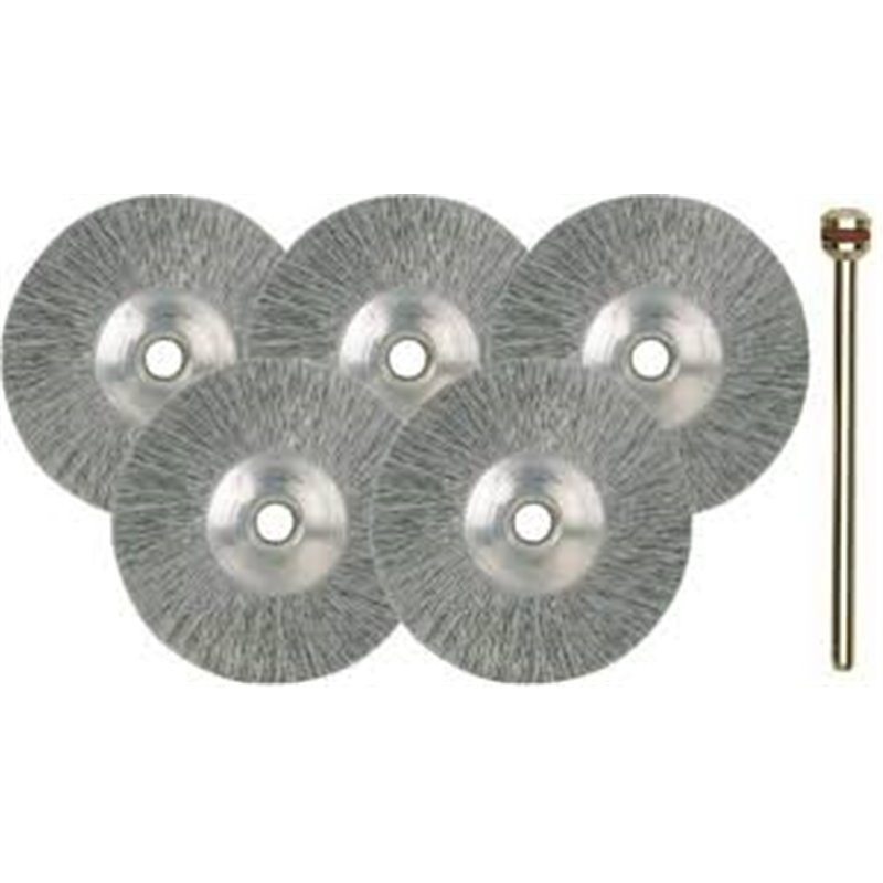 مجموعه 6 عددی برس فولادی پروکسون کد 28956