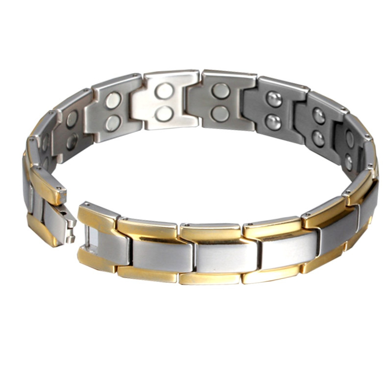 دستبند سلامت مغناطیسی داتیس مدل gold 103 دستبند سلامت مغناطیسی داتیس مدل gold 103