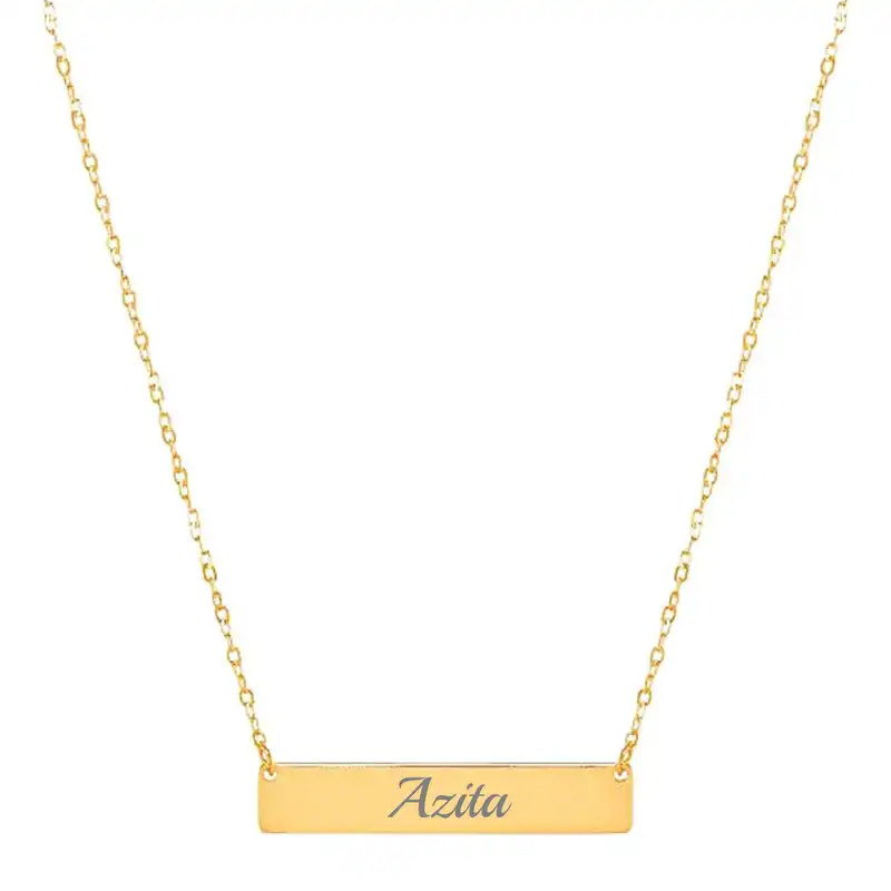 گردنبند طلا 18 عیار زنانه لیردا مدل آزیتا