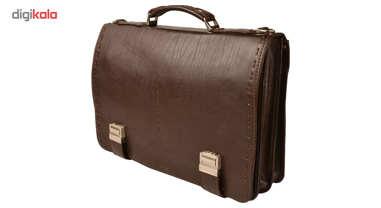 کیف اداری چرم طبیعی کهن چرم مدل L30-7