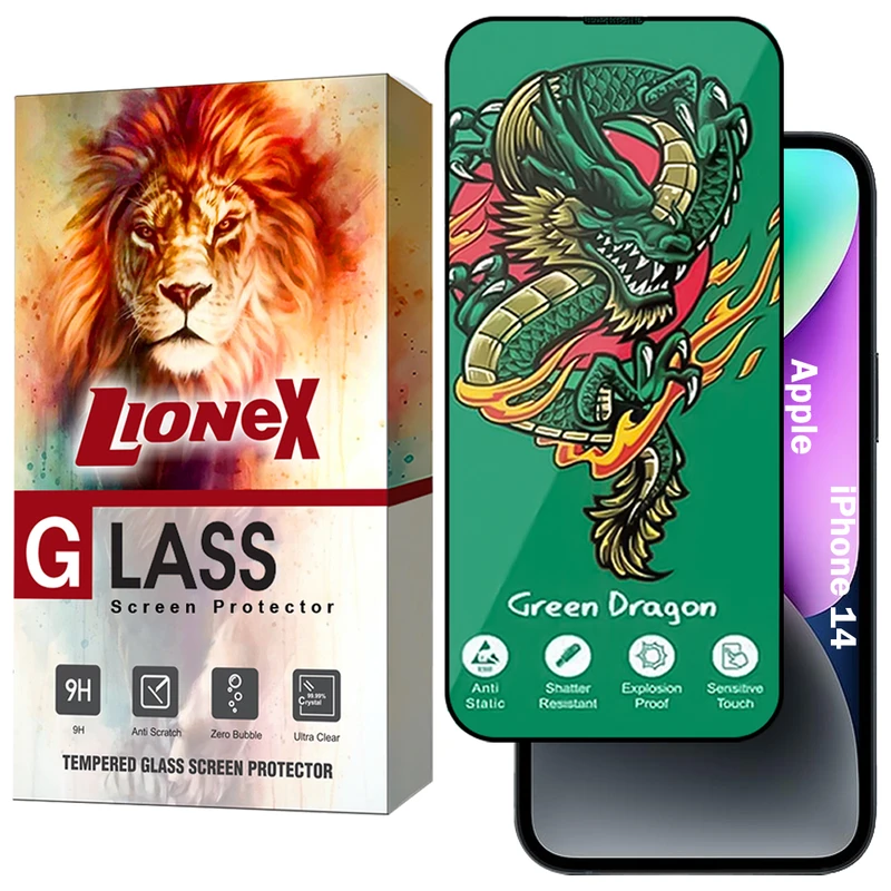 محافظ صفحه نمایش لایونکس مدل FHSL20 مناسب برای گوشی موبایل اپل iPhone 14