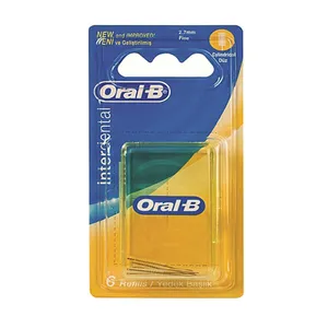 سری یدک مسواک بین دندانی اورال-بی مدل INTERDENTAL مجموعه 6 عددی