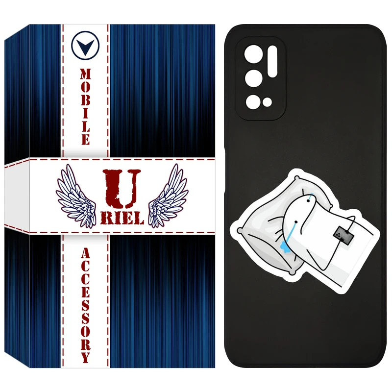 کاور یوریل مدل KSH کد 81 طرح غمگین مناسب برای گوشی موبایل شیائومی Poco M3 Pro / Redmi Note 10 5G / Note 11 SE