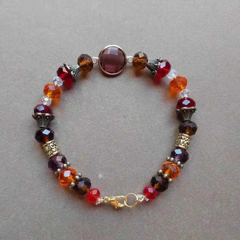 دستبند زنانه مدل کریستالی کد HC178