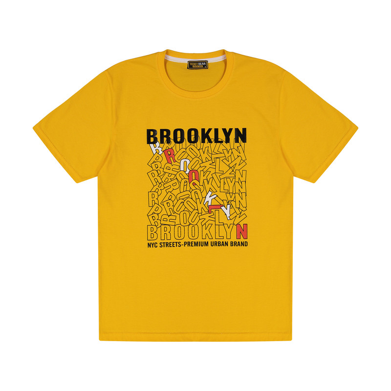 تی شرت آستین کوتاه پسرانه خرس کوچولو مدل Brooklyn