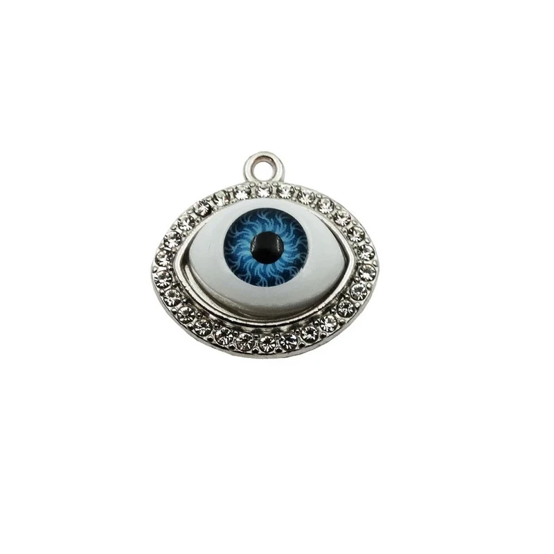 آویز گردنبند دخترانه مدل چشم زیبا کد 1-3