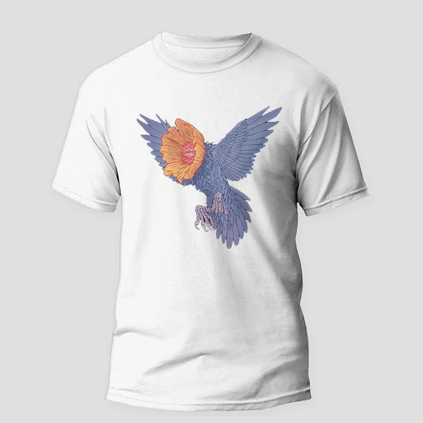 تی شرت آستین کوتاه مردانه مدل عقاب کد z006