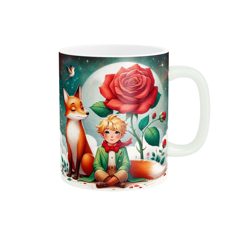 ماگ پاد آفرین طرح شازده کوچولو کد 4074