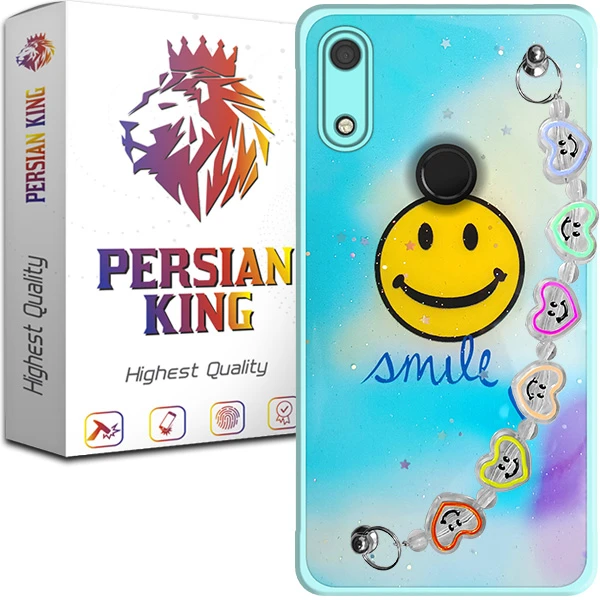 کاور پرشین کینگ مدل Smile مناسب برای گوشی موبایل هوآوی Y6 Prime 2019 / Y6S / آنر 8A