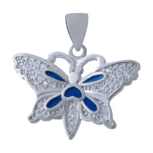  آویز گردنبند نقره زنانه بازرگانی میلادی کد PKR-142