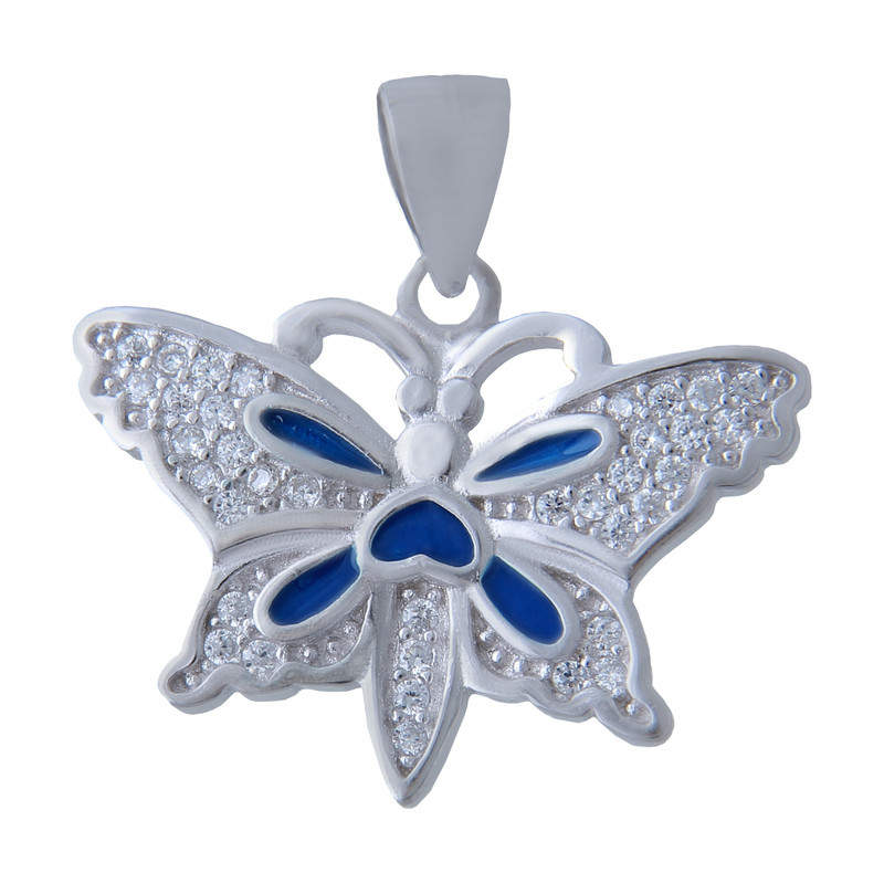 آویز گردنبند نقره زنانه بازرگانی میلادی کد PKR-142 آویز گردنبند نقره زنانه بازرگانی میلادی کد PKR-142