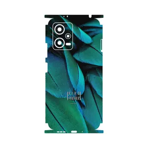 MAHOOT Green Feather-FullSkin Cover Sticker for Xiaomi Redmi Note 12 5G