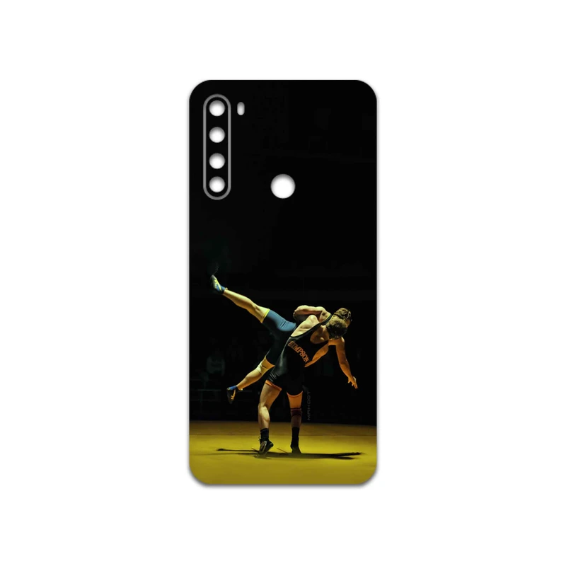 برچسب پوششی ماهوت مدل Wrestling مناسب برای گوشی موبایل شیائومی Redmi Note 8 2021